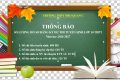 THÔNG BÁO DANH SÁCH THÍ SINH DỰ TUYỂN KỲ THI TUYỂN SINH 10 THPT NĂM HỌC 2026-2027